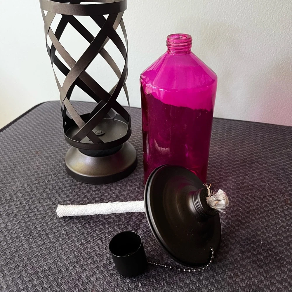 Outdoor Lanterns for Oil or Citronella Fluid